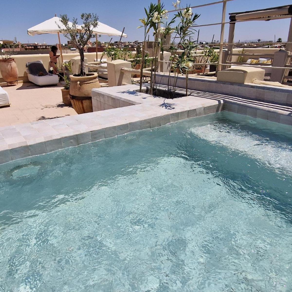Le Singe Rose Bed and Breakfast Μαρακές Εξωτερικό φωτογραφία