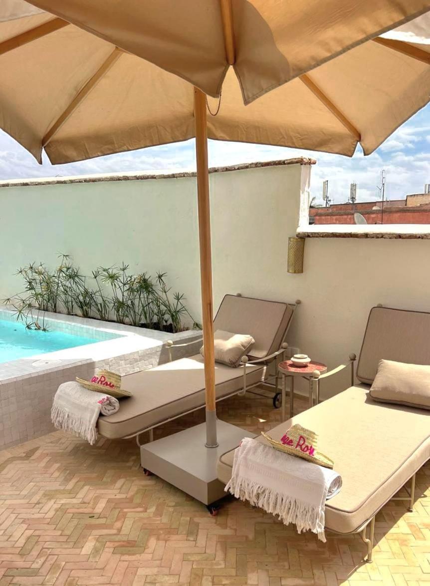 Le Singe Rose Bed and Breakfast Μαρακές Εξωτερικό φωτογραφία